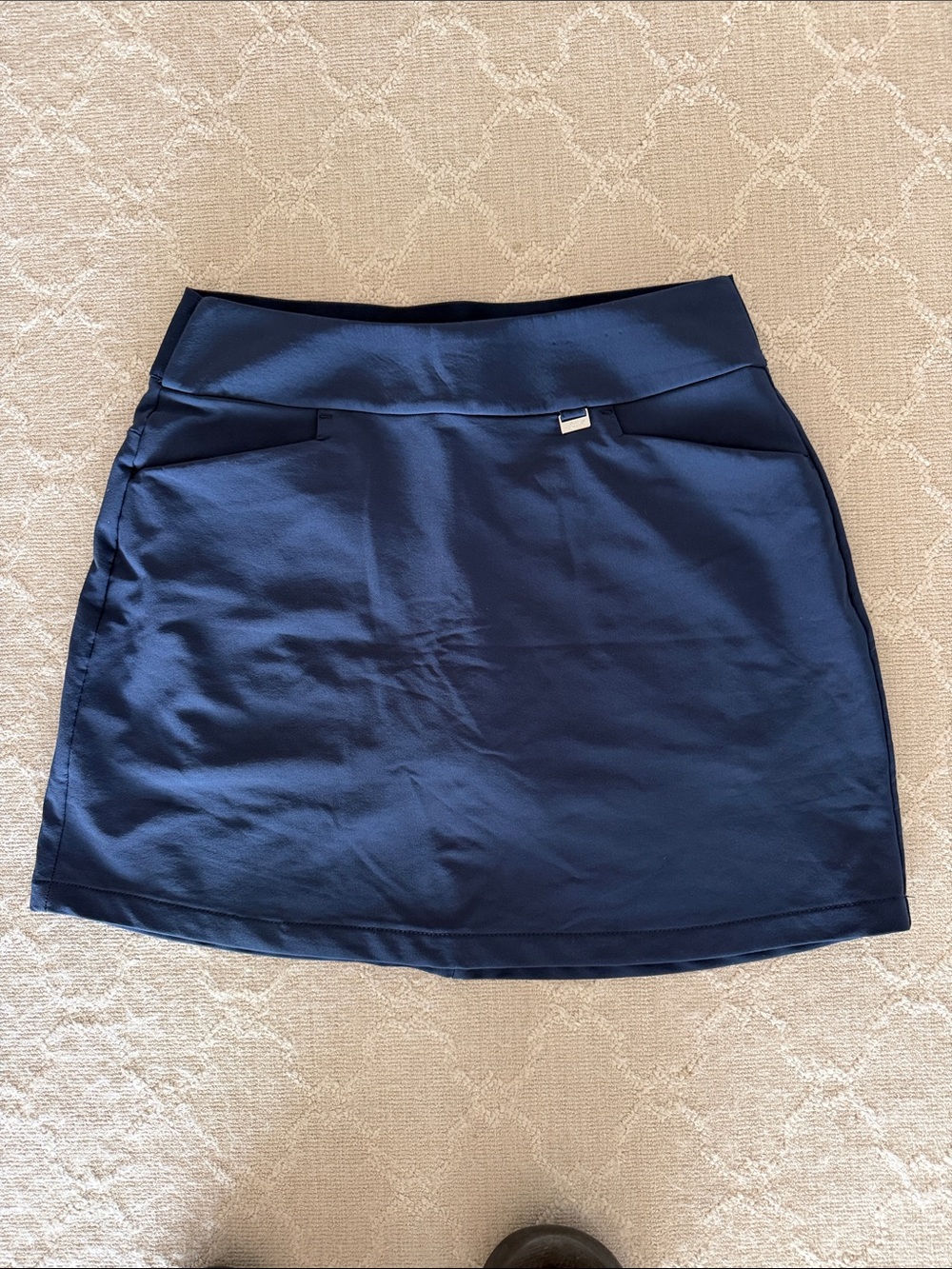 Greg Norman Collection Navy Mini Skort